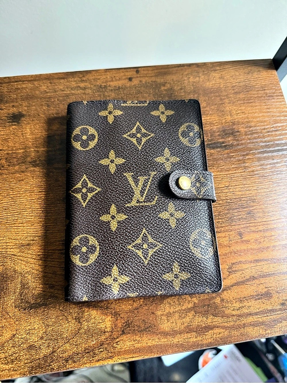 Louis Vuitton Monogram Agenda PM Monogram Ring Agenda in Brown